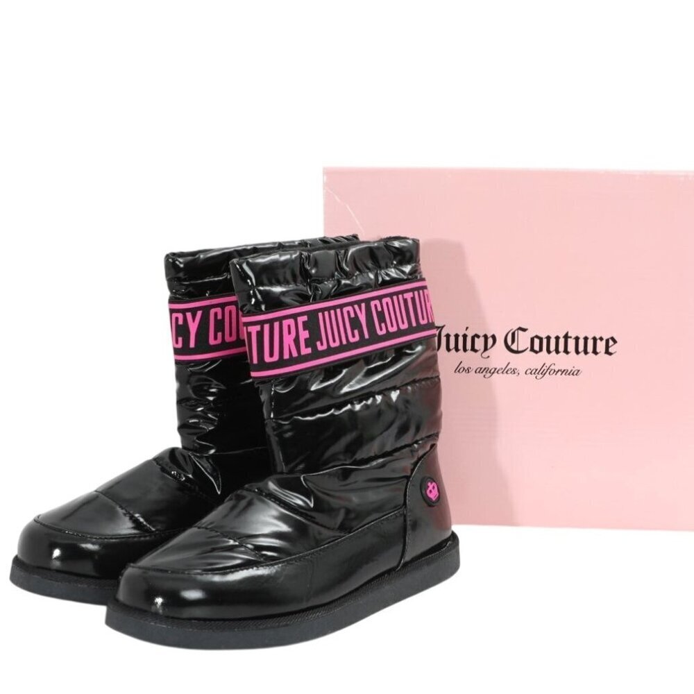 Juicy Couture Women Quilted Kissie Winter Boots Size 8 Waterproof  Warm Snow NWB